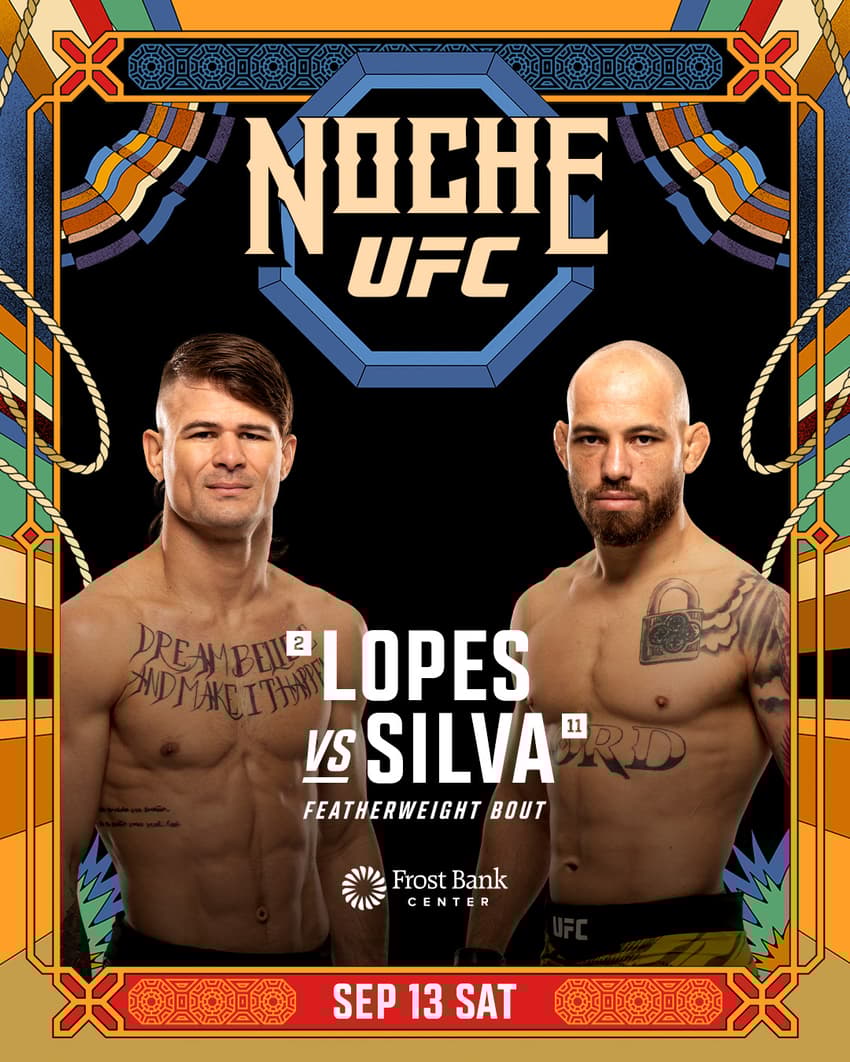 UFC Noche Fight Night Diego Lopes x Jean Silva