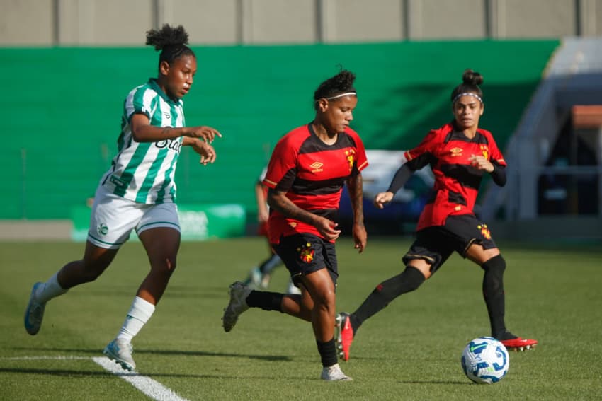 Sport perdeu para o Juventude por 1 a 0 no Brasileirão feminino. (Foto: Sandy James)