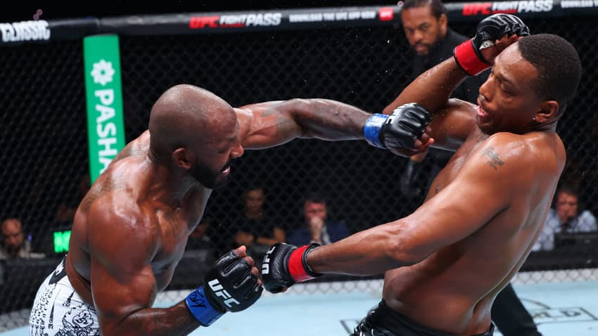 Khalil Rountree Jr. derrotou Jamahal Hill no UFC Baku (Foto: Divulgação/UFC)
