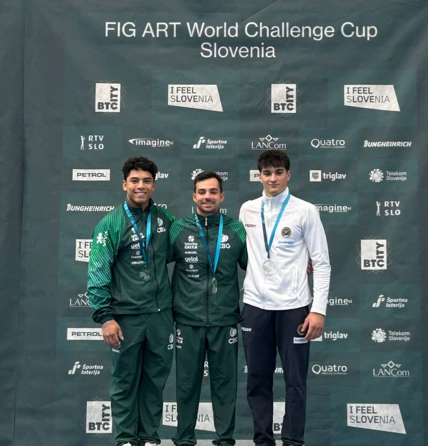 Lucas Bitencourt e Patrick Sampaio integram a seleção brasileira