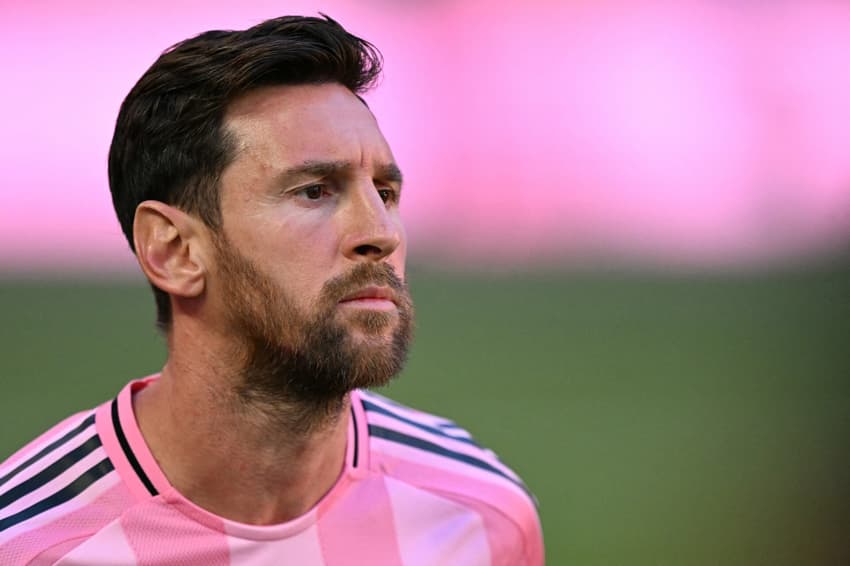 Messi no jogo do Inter Miami contra Al Ahly