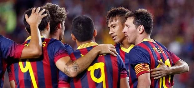 Messi é um dos maiores jogadores do Barcelona