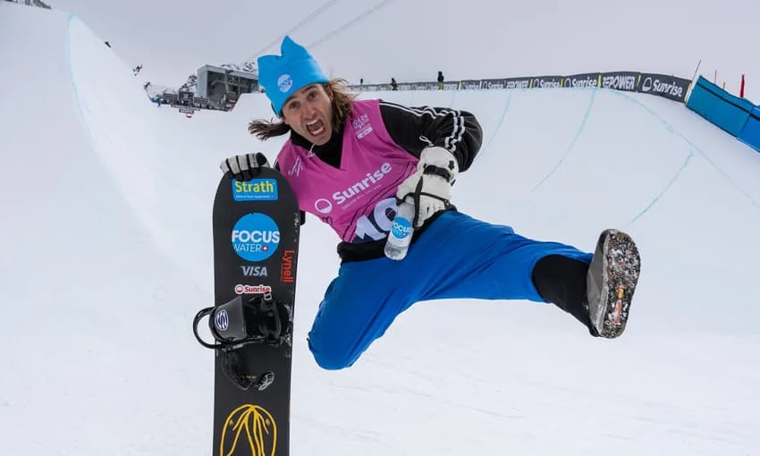 Pat Burgener poderá representar o Brasil no snowboard