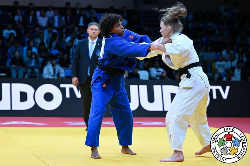 Rafaela Silva foi bronze no Grand Slam de Astana