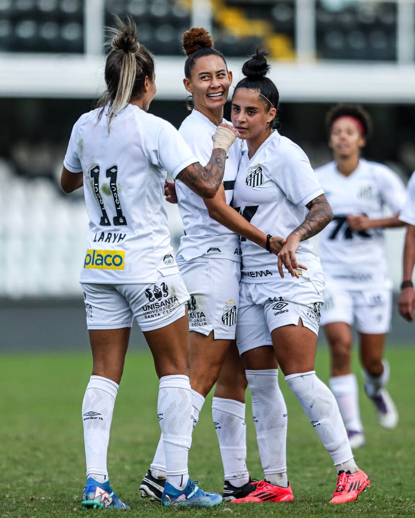 Santos disputa a Série A2 do Brasileirão feminino. (Foto: Reinaldo Campos/ Santos F.C.)
