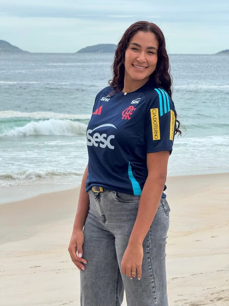 Tainara dispurá a Liga das Nações com a seleção brasileira