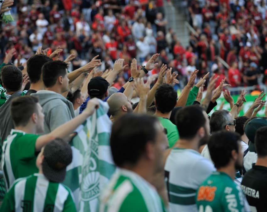 torcida Coritiba Arena da Baixada
