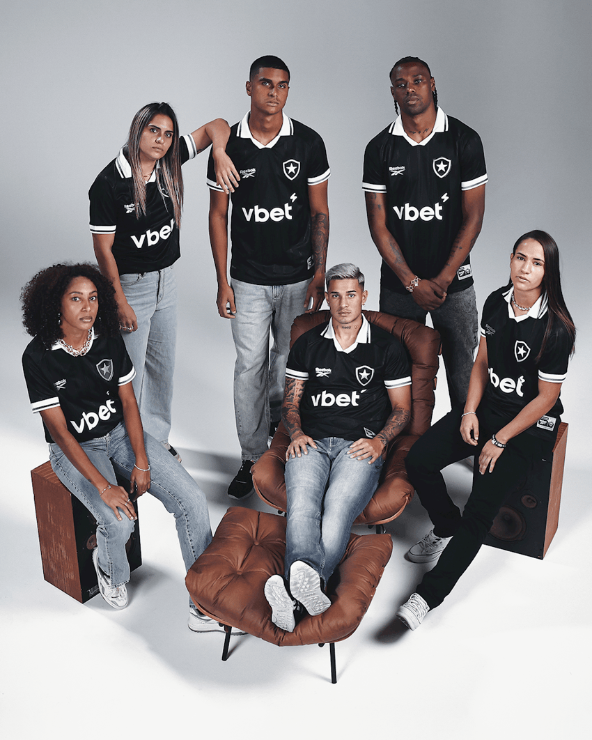 Nova camisa II do Botafogo (Foto: Divulgação/Botafogo)