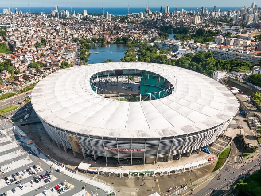 Vista aérea da Arena Fonte Nova (Foto: San Junior / Divulgação)