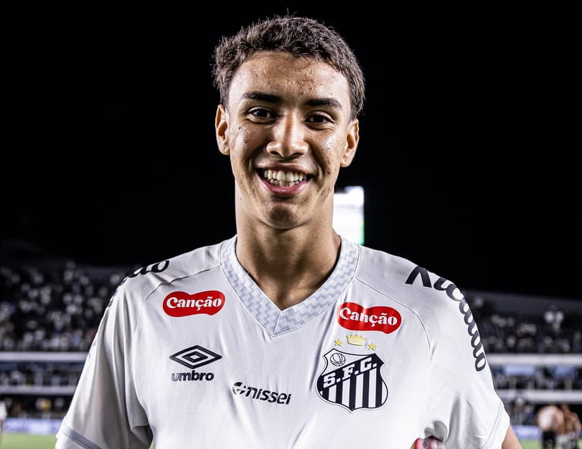 Gabriel Bontempo vem pedindo espaço no Santos (Foto: Raul Baretta/ Santos FC)
