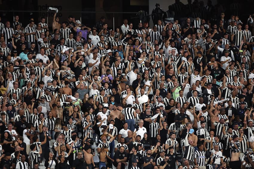 Torcida do Botafogo no Estádio Nilton Santos (Foto: Vítor Silva/Botafogo)