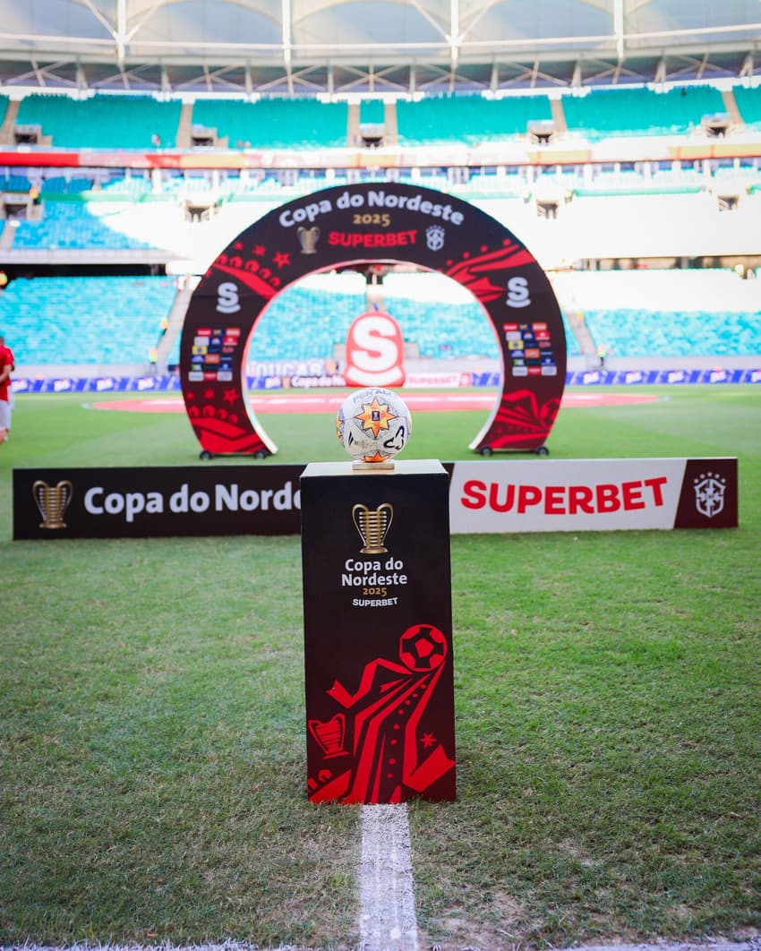 Portal da Copa do Nordeste na Arena Fonte Nova (Foto: Letícia Martins / EC Bahia)