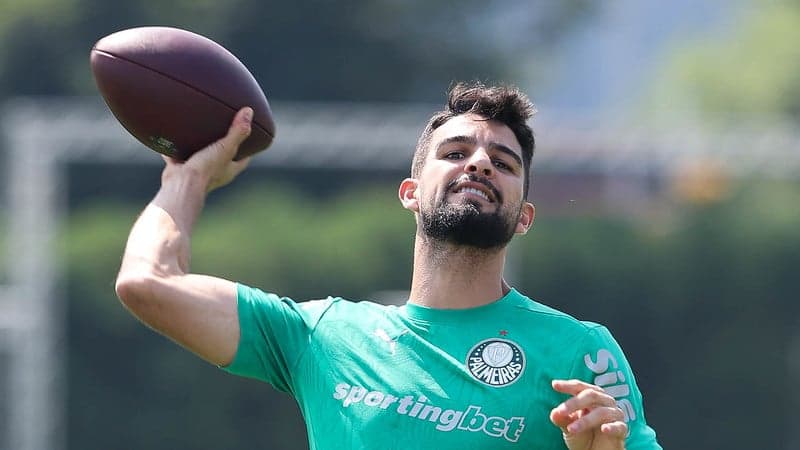 Palmeiras treina no CT do Eagles, na Filadélfia. Time é o atual campeão da NFL. (Foto: Cesar Greco/Palmeiras)