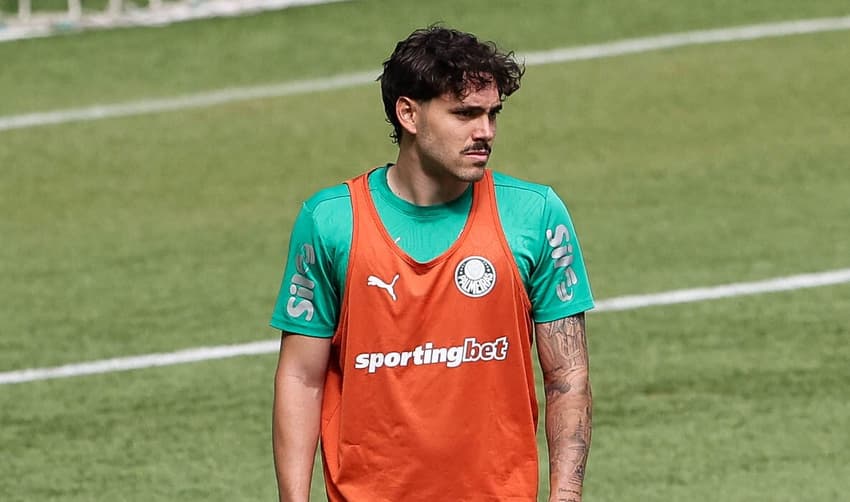 Mauricio voltou a treinar com o grupo (Foto: Cesar Greco/Palmeiras)