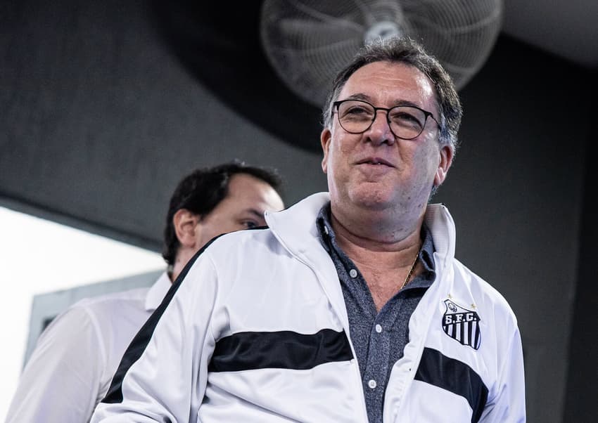 Marcelo Teixeira falou sobre novo estádio do Santos (Foto: Raul Baretta/ Santos FC)