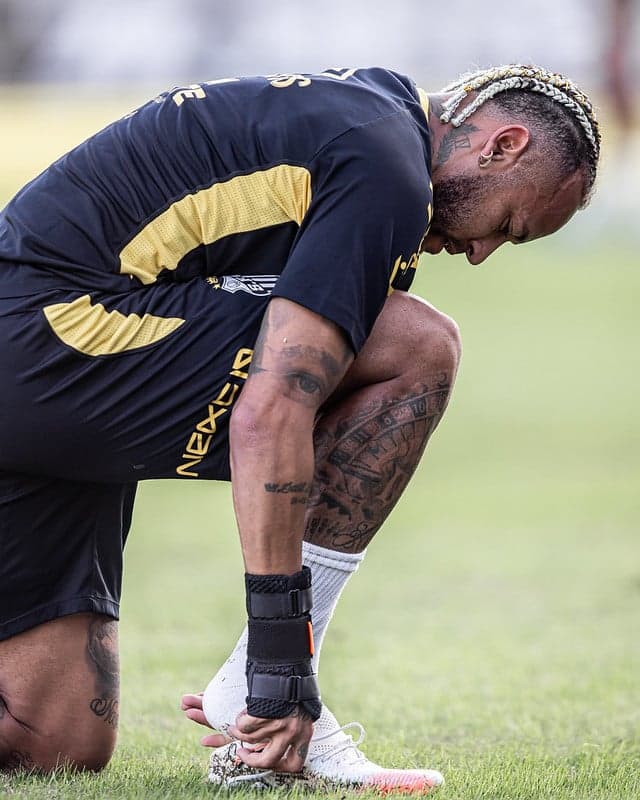 Neymar fará o primeiro jogo com o Santos após a renovação de contrato até o fim da temporada. (Foto: Raul Bareta/ Santos FC)