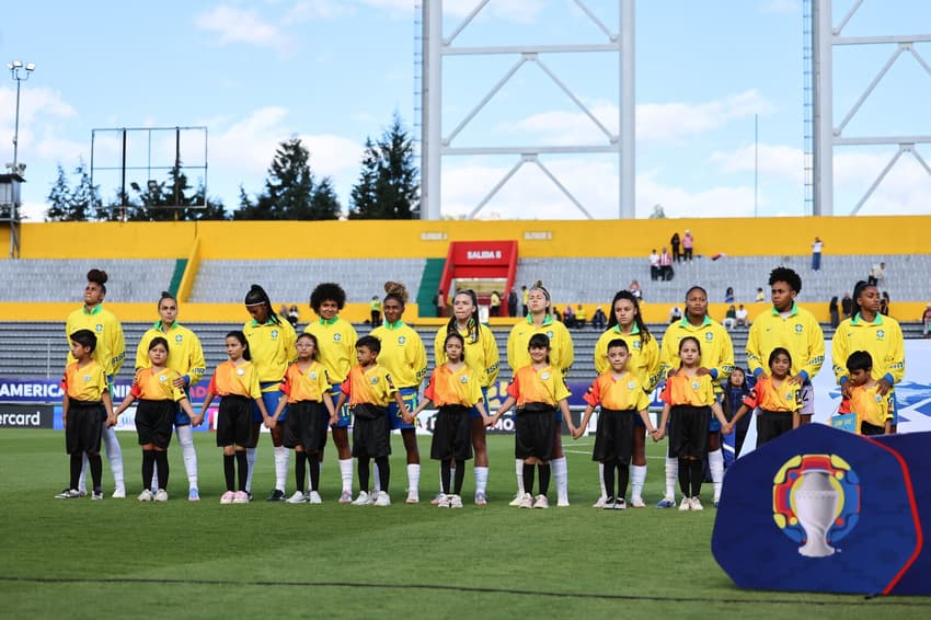 Estruturas dos estádios da Copa América Feminina tem rendido críticas à Conmebol. (Foto: Lívia Villas Boas/ CBF)