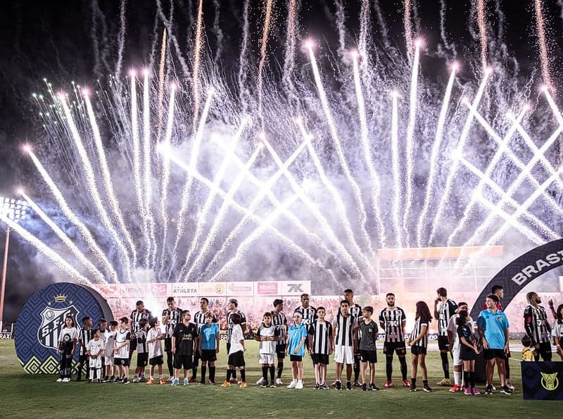 Santos perde do Mirassol por 3 a 0, no Maião. (Foto: Raul Baretta/ Santos FC)