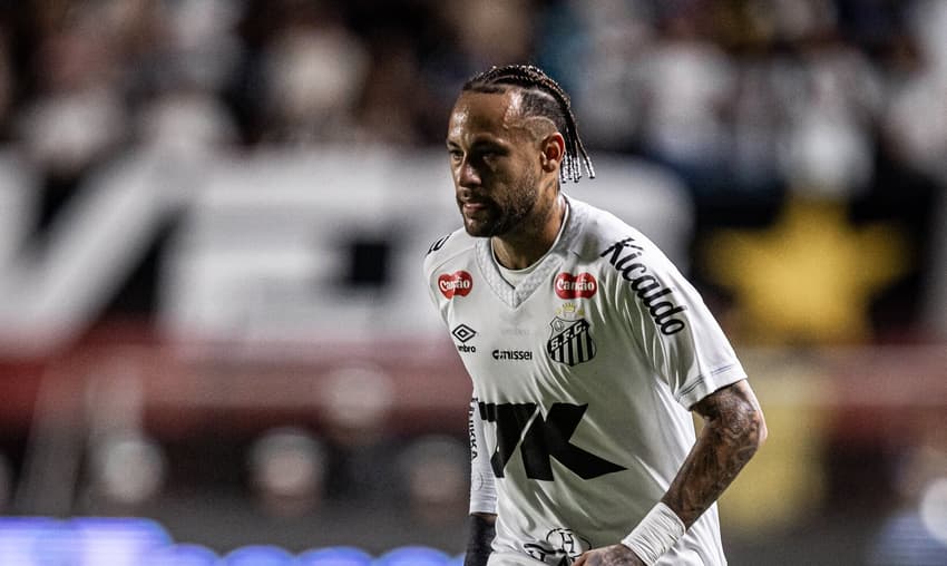 Neymar falou sobre o empate com o Sport (Foto: Raul Baretta/ Santos FC)