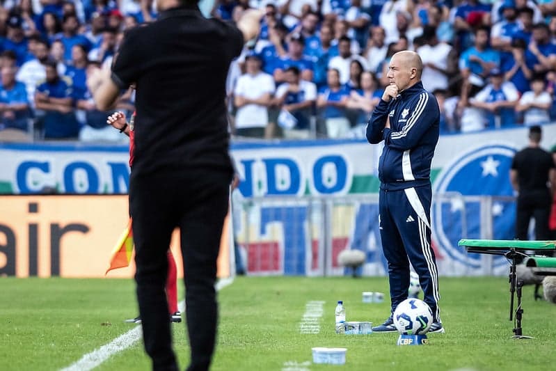 Técnico Leonardo Jardim, do Cruzeiro (Foto: Gustavo Aleixo/Cruzeiro)