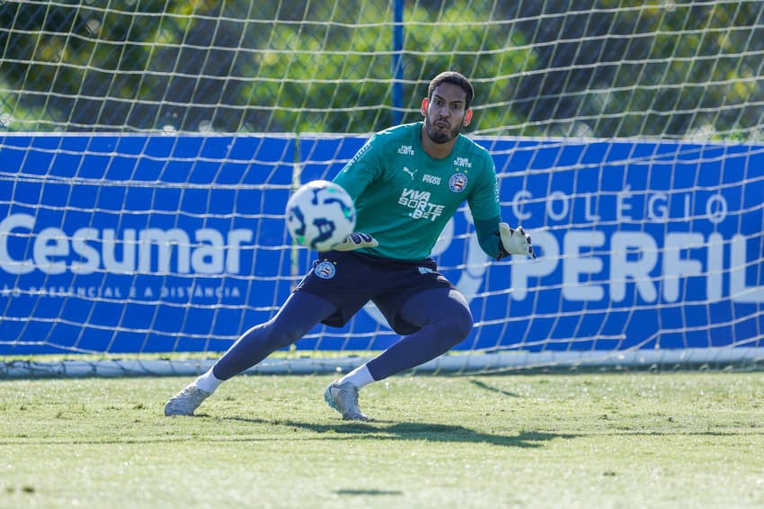 Ronaldo em treino do Bahia (Foto: Rafael Rodrigues/EC Bahia)