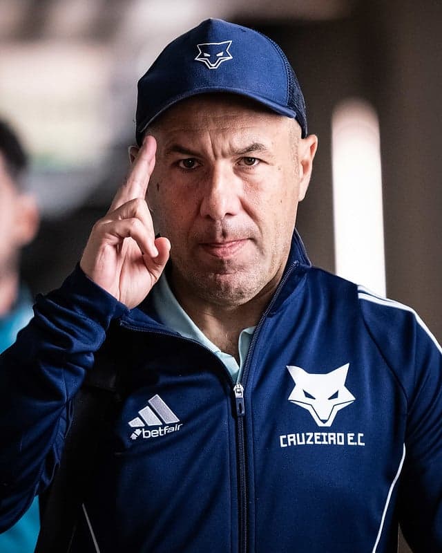 Técnico Leonardo Jardim, do Cruzeiro (Foto: Gustavo Aleixo/Cruzeiro)