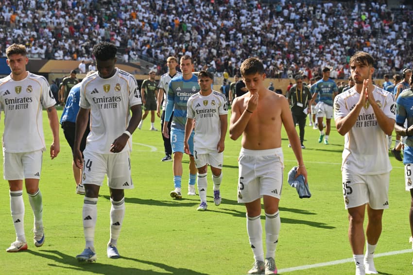 Jogadores do Real Madrid lamentam derrota para o PSG