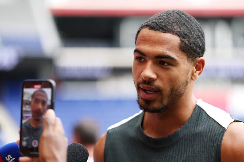 Levi Colwill falou com a imprensa nesta sexta-feira (Foto: Buda Mendes / GETTY IMAGES NORTH AMERICA / Getty Images via AFP)