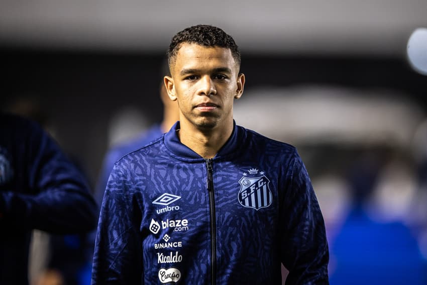 Sandry tem contrato com o Santos (Foto: Abner Dourado/AGIF)