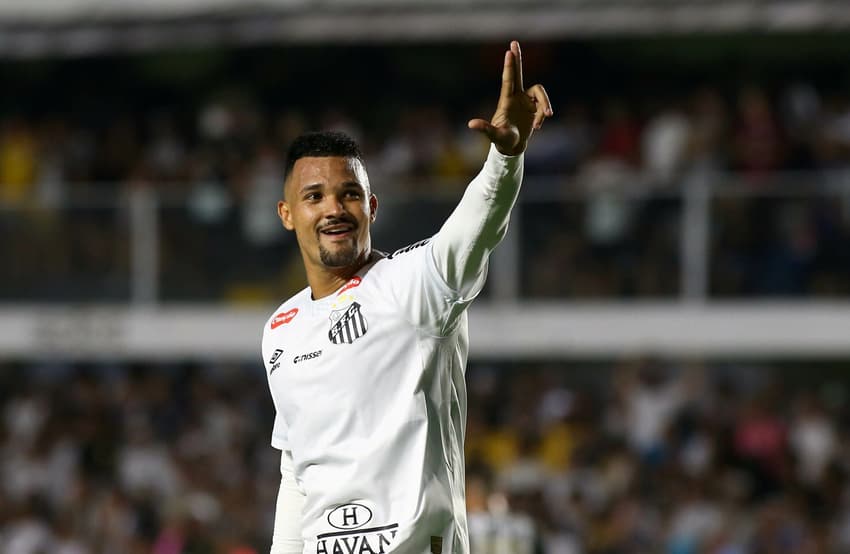 Zé Ivaldo marcou um gol pelo Santos (Foto: Mauricio De Souza/AGIF)