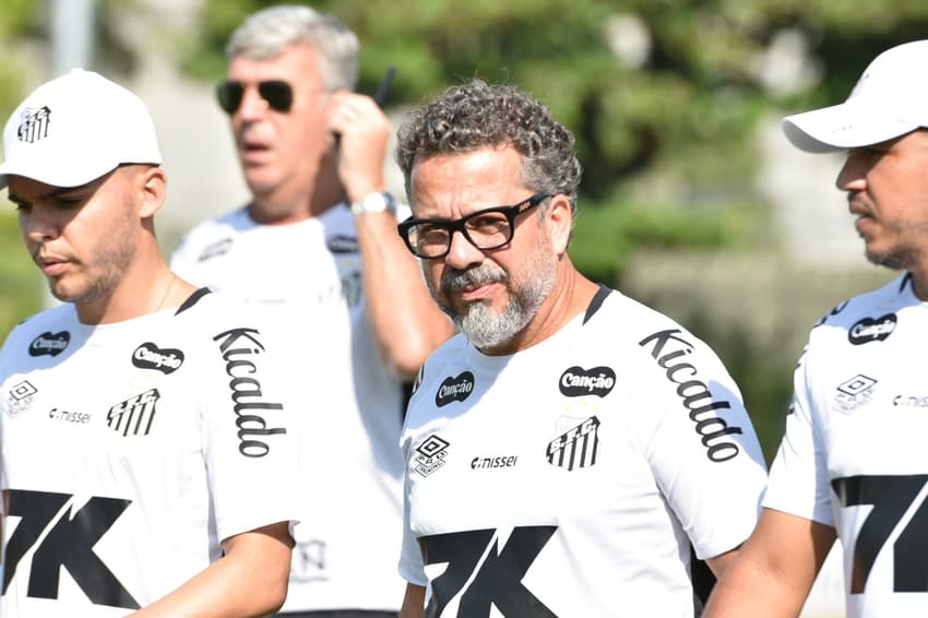 Cleber Xavier, técnico do Santos (Foto: Jota Erre/AGIF)