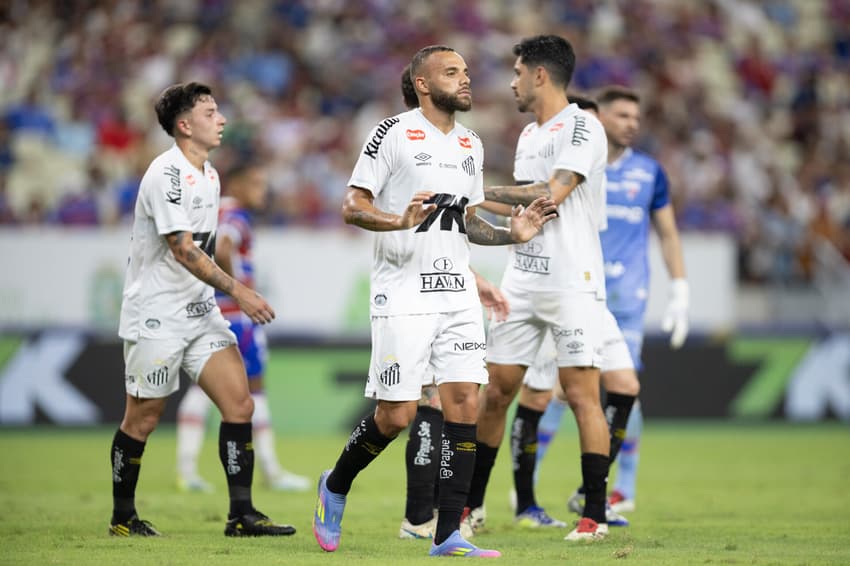 Guilherme é o artilheiro do Santos na temporada com 13 gols. (Foto: Baggio Rodrigues/AGIF)