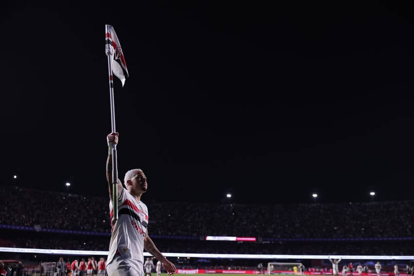 Luciano, atacante do São Paulo