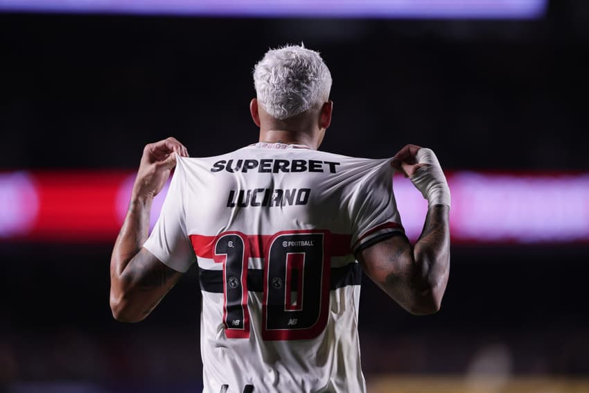 Luciano, atacante do São Paulo