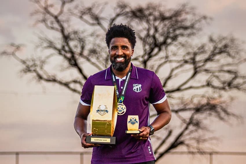 Bruno Cortez, treinador do sub-15 do Ceará (Foto: Igor de Castro/Ceará SC)
