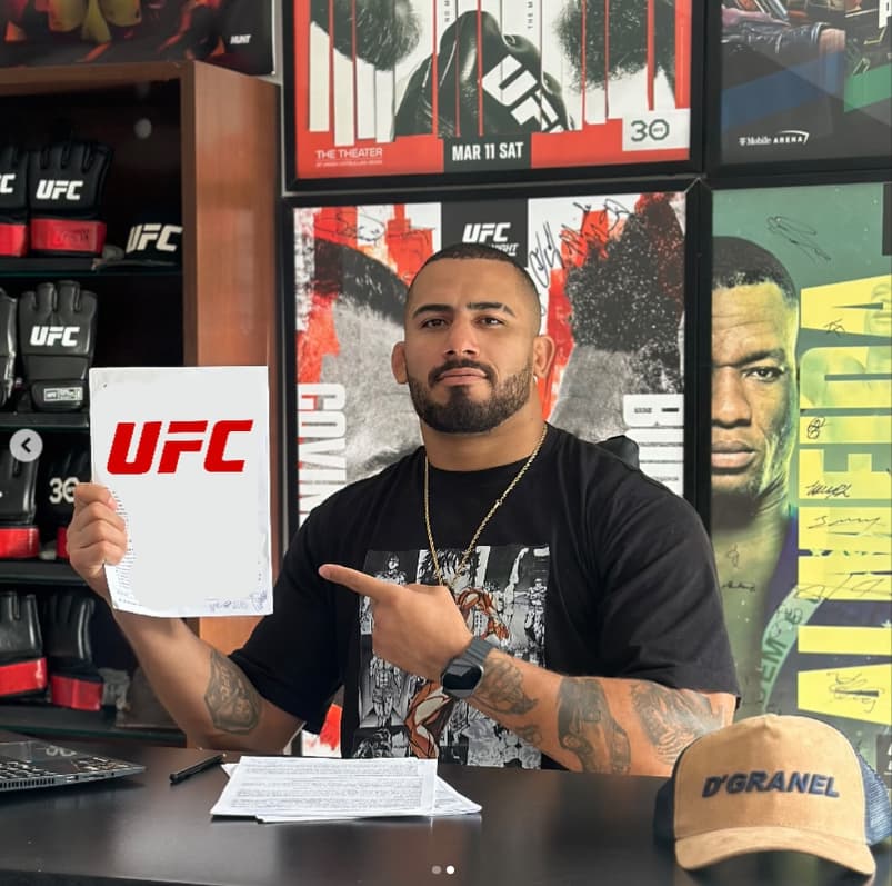 Lutador Vitor Petrino (Foto: Reprodução Instagram @vitorpetrino)