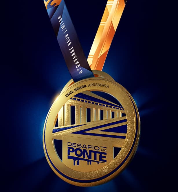 Corrida da Ponte medalha (divulgação)