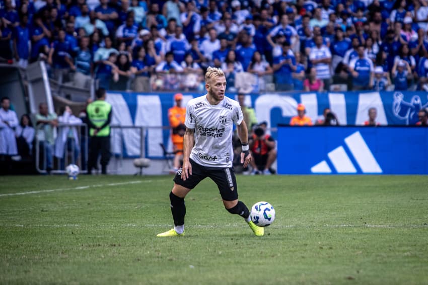 Partida entre Cruzeiro e Ceará, pelo Brasileirão (Foto: Felipe Santos/Ceará SC)
