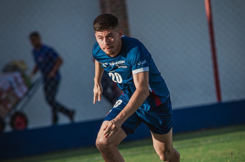 Fortaleza durante treino (Foto: Mateus Lotif/Fortaleza EC)