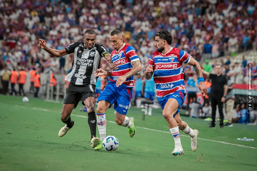 Partida entre Fortaleza e Ceará, pelo Brasileirão (Foto: Mateus Lotif/Fortaleza EC)