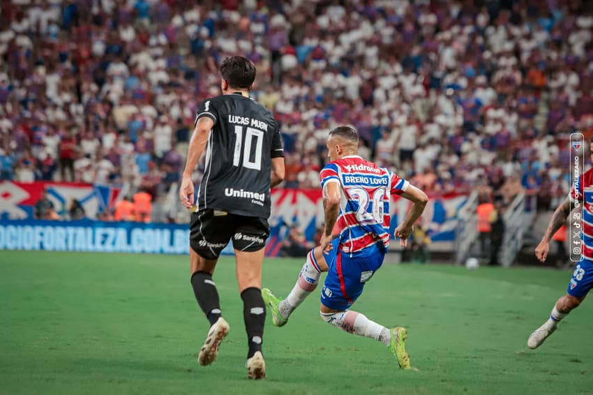 Partida entre Fortaleza e Ceará, pelo Brasileirão ((Foto: Mateus Lotif/Fortaleza EC)