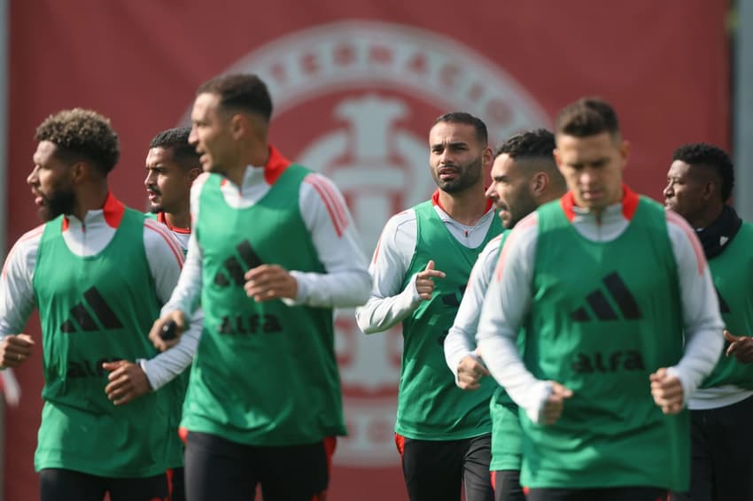 Treino do Internacional no CT Parque Gigante