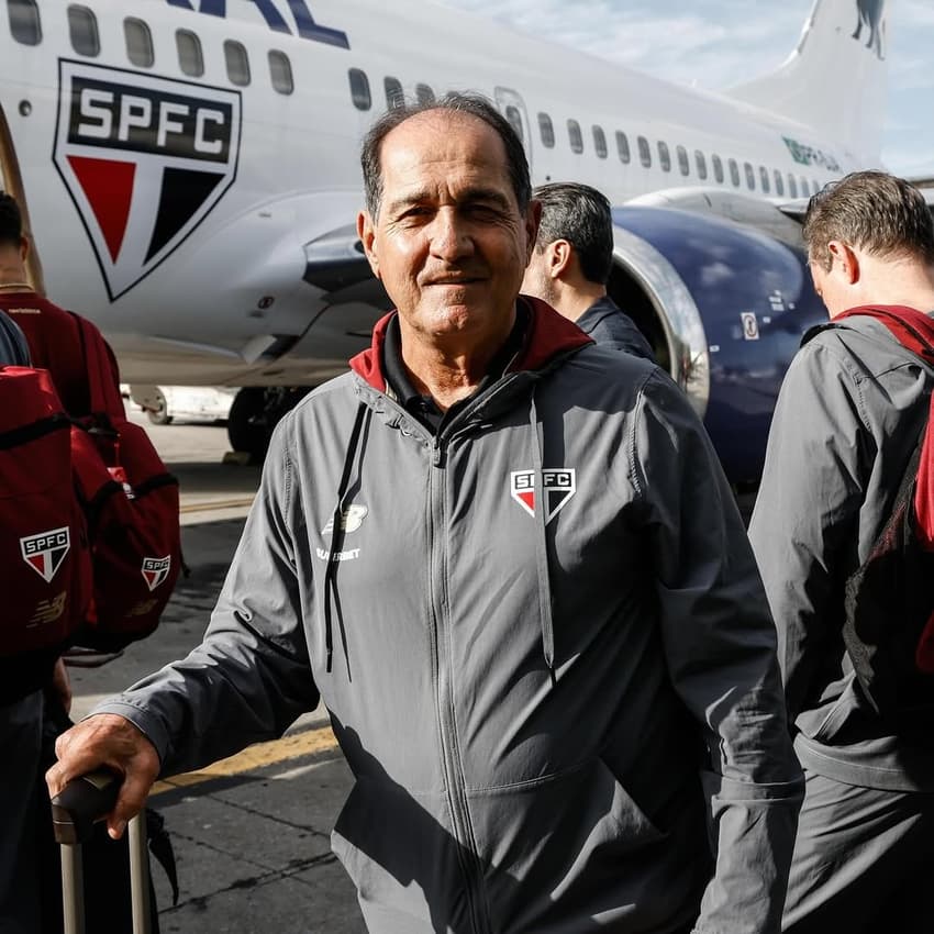 Muricy Ramalho é coordenador técnico do São Paulo