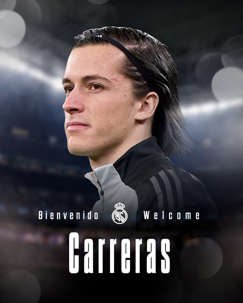 Real Madrid - anúncio da contratação de Álvaro Carreras