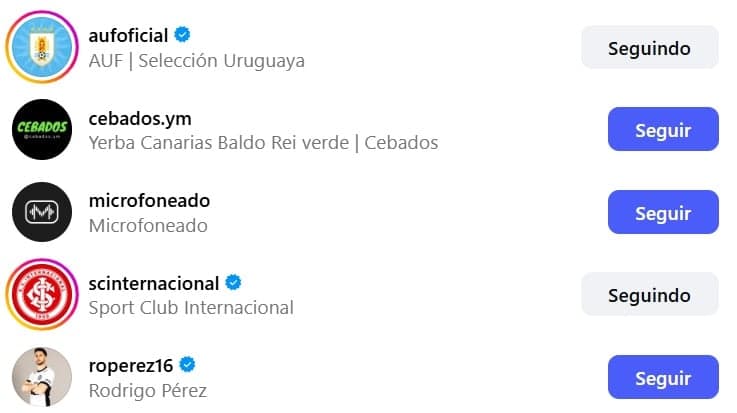 Intagram de Alan Rodríguez, volante do Argentinos Juniors
