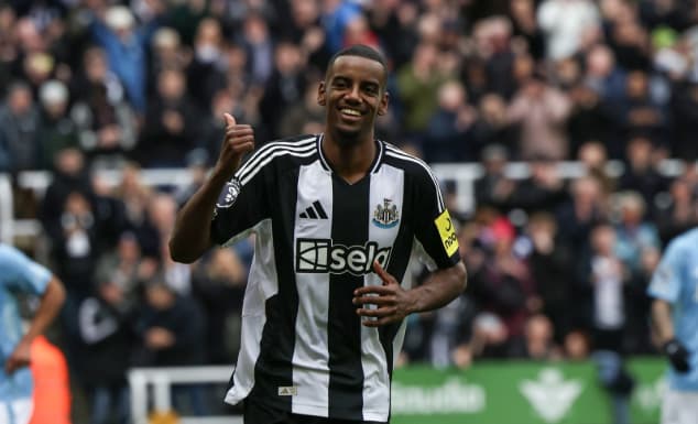 Isak foi o vice-artilheiro da Premier League 2024/25.