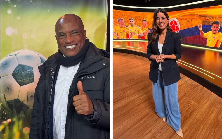 Jaime Dinas e Marina Granziera jornalistas Colômbia Carrascal Flamengo