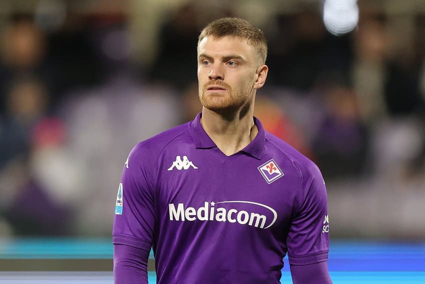 Lucas Beltrán, atacante da Fiorentina, alvo do Flamengo 