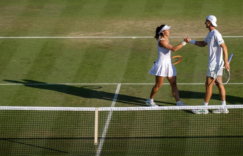 Luisa Stefani e Joe Salisbury vão à final de duplas mistas em Wimbledon (foto: WTA/AELTC)