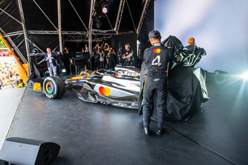 McLaren apresenta nova cor para GP da Inglaterra (foto: McLaren)